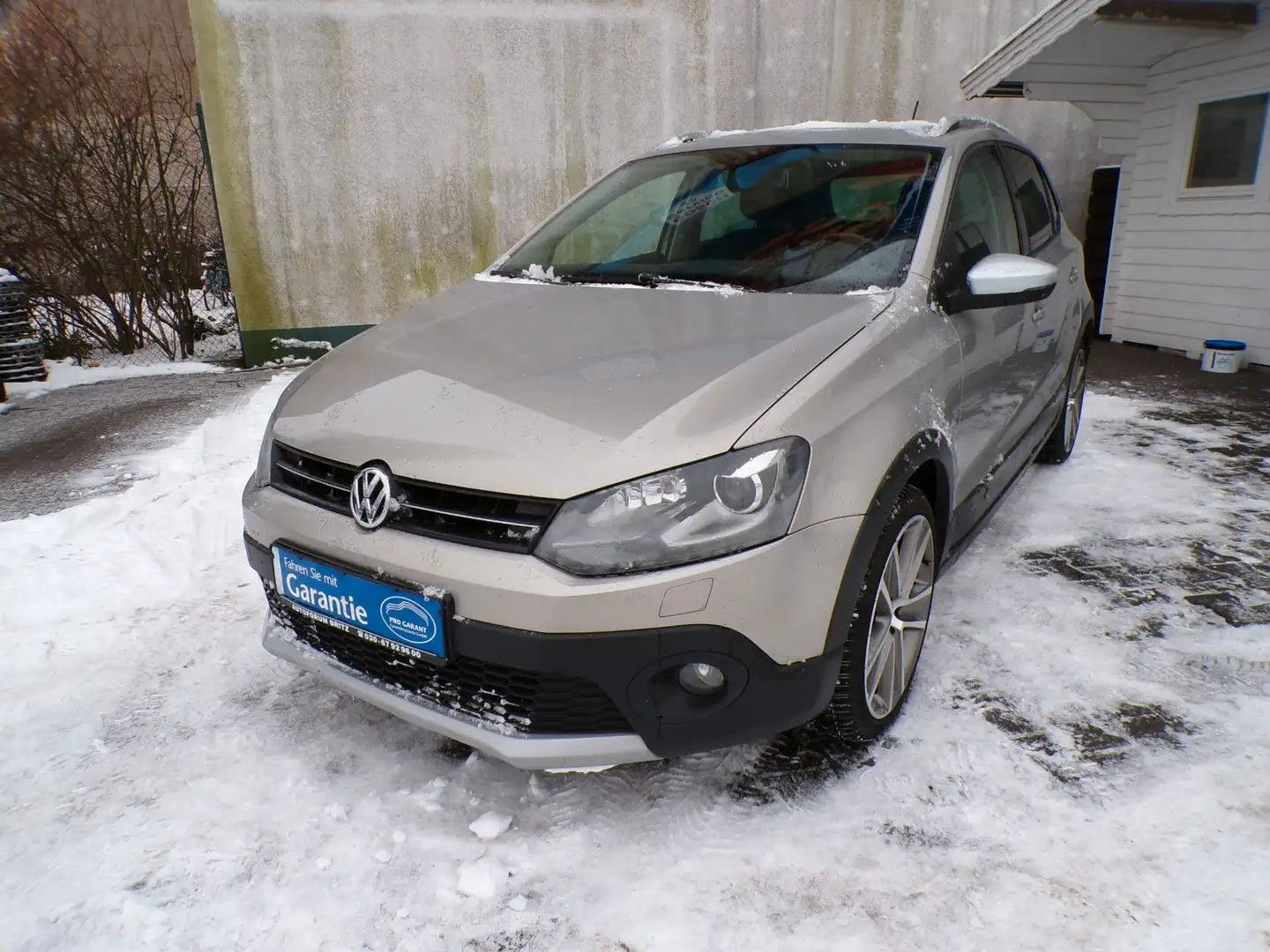 Volkswagen Polo Cross Polo 1.2 TSI, AUTOMATIK, 1-HAND Beige - 1