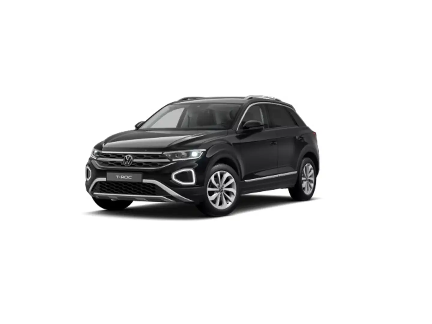 Volkswagen T-Roc 1.0 TSI Style ACC DAB Navi LED Schwarz - 2