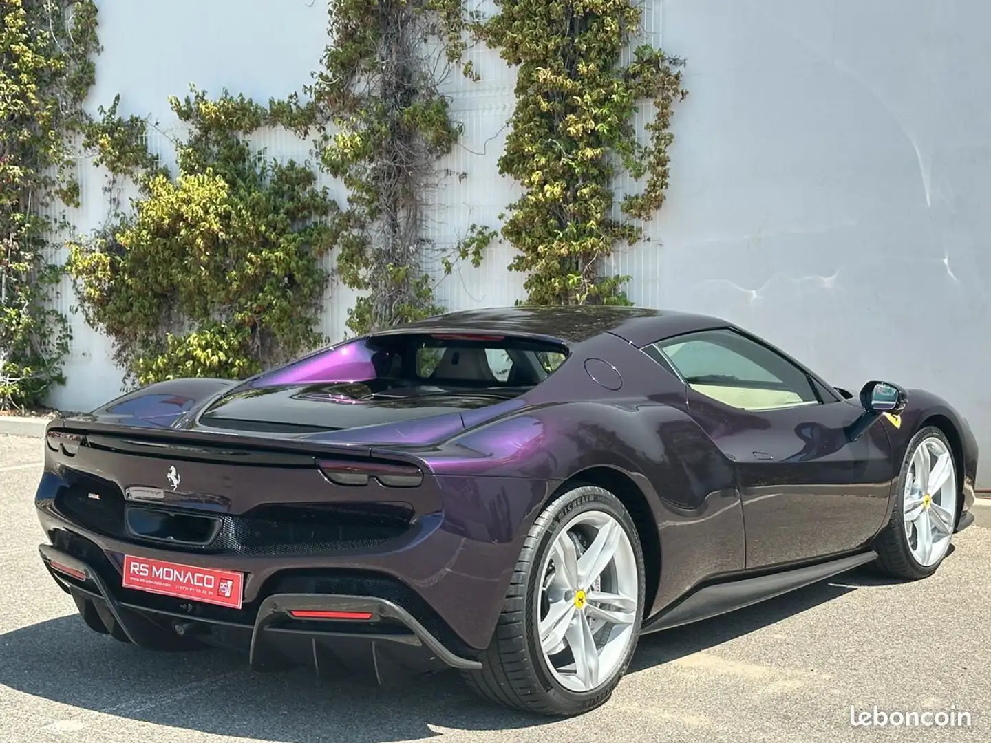 Ferrari 296 coupe 3.0 turbo v6 hybride 830 - 2