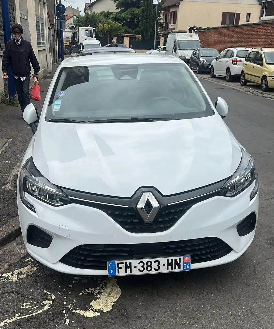 Renault Clio 100cv Blanc - 1