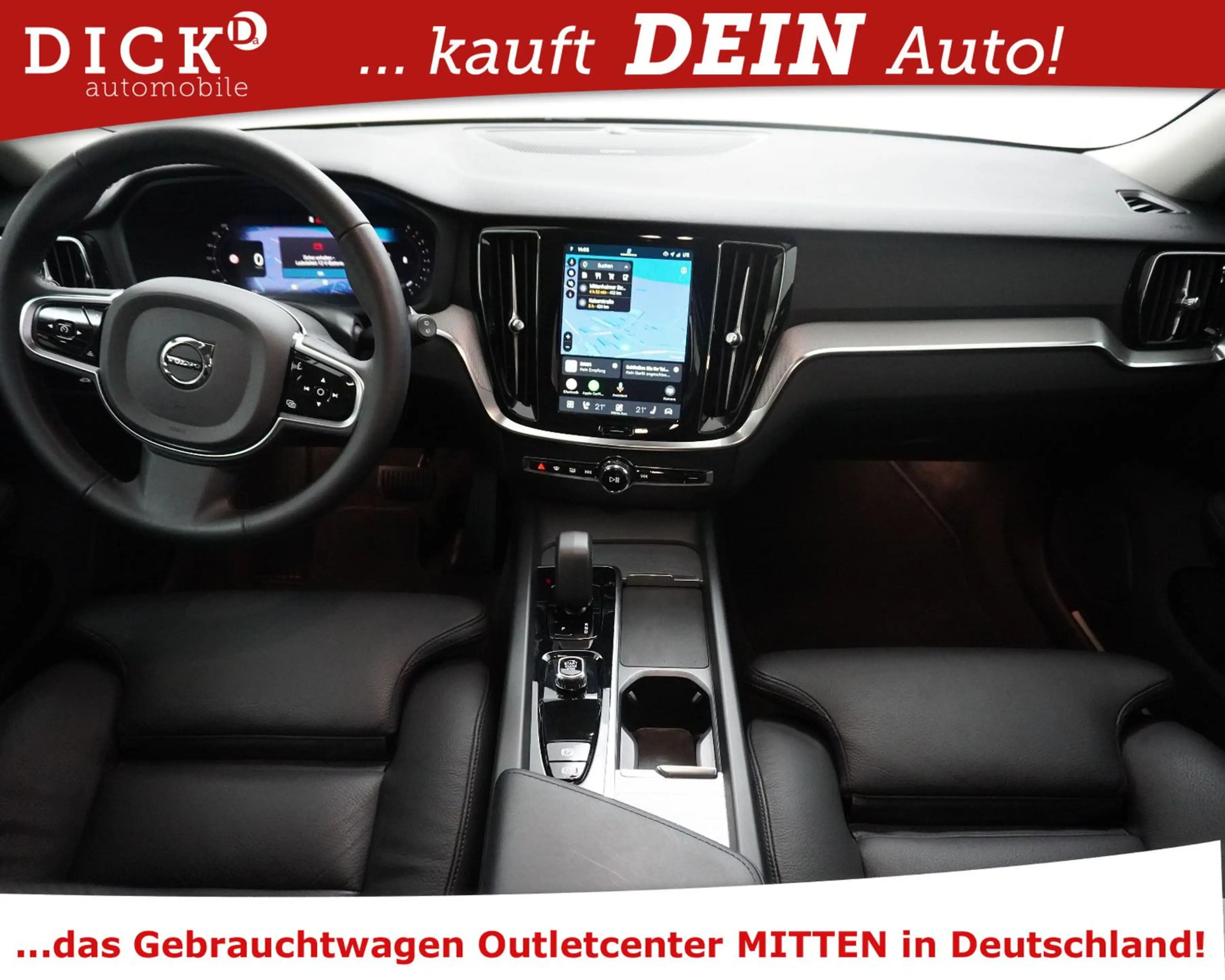 Volvo V60 B4 Plus Dark VOLL LEDER+MEMO+4X SHZ+KAM+AHK — photo 11