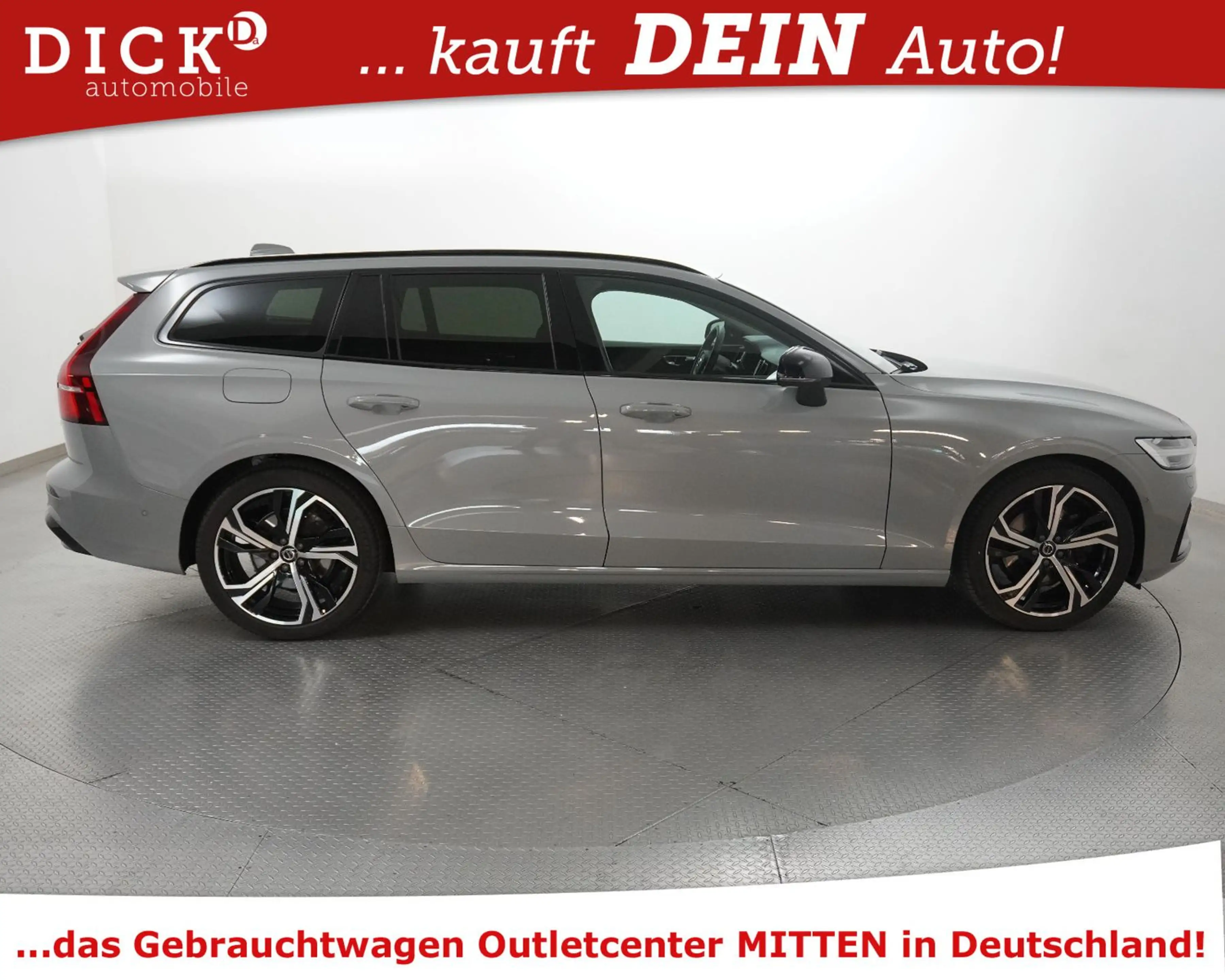 Volvo V60 B4 Plus Dark VOLL LEDER+MEMO+4X SHZ+KAM+AHK — photo 2