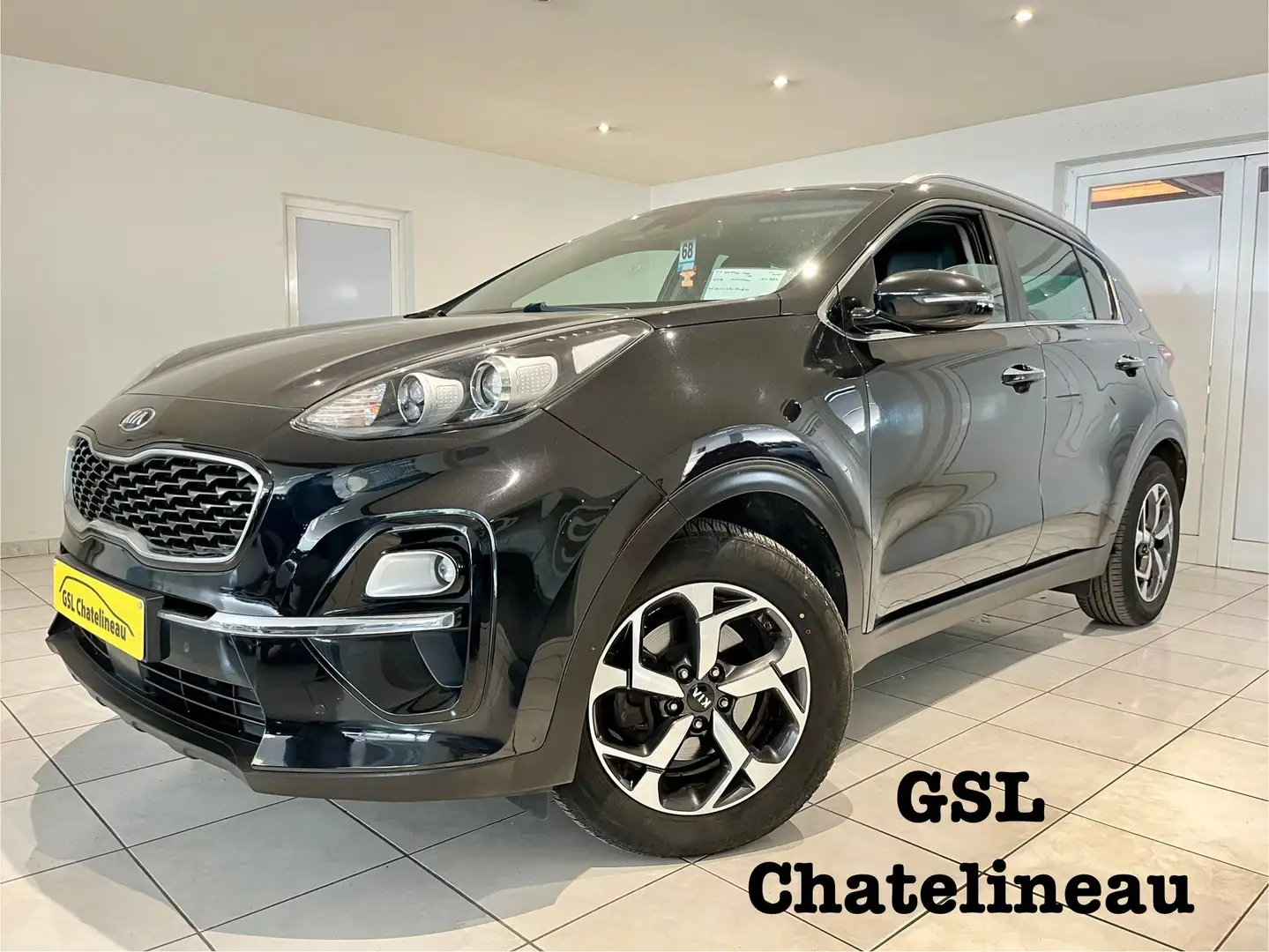 Kia Sportage 1.6CRDi 136cv DCT 2019 Navi/Clim/Cruise/Carplay Noir - 1