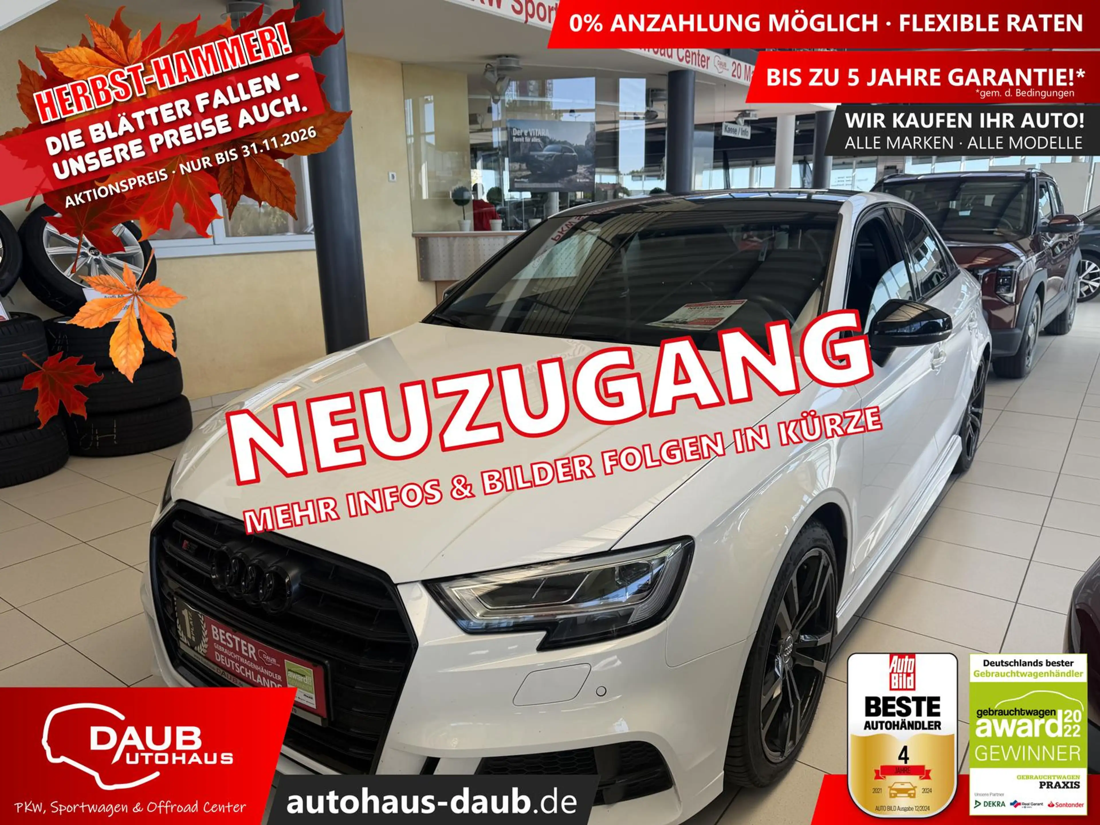 Audi S3 Lim. 2.0 TFSI DSG quattro+Navi+Klima+Alu+++++