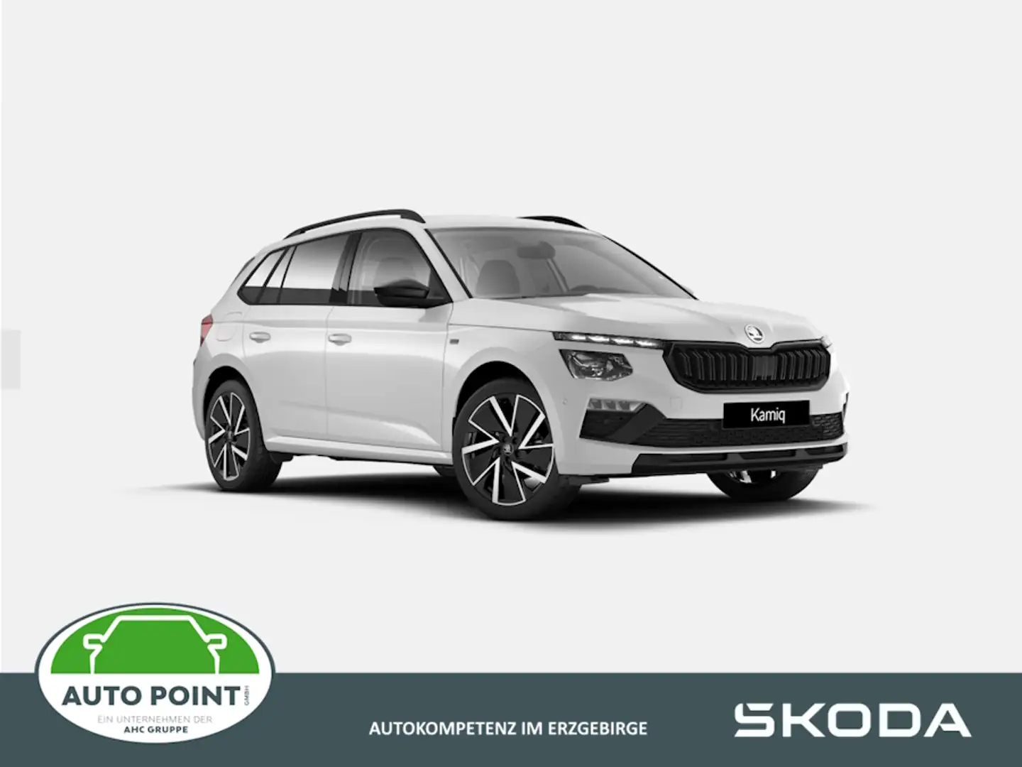 Skoda Kamiq Tour 1,5 TSI AHK - 18" - Komfort Plus - Fahrassist Weiß - 1