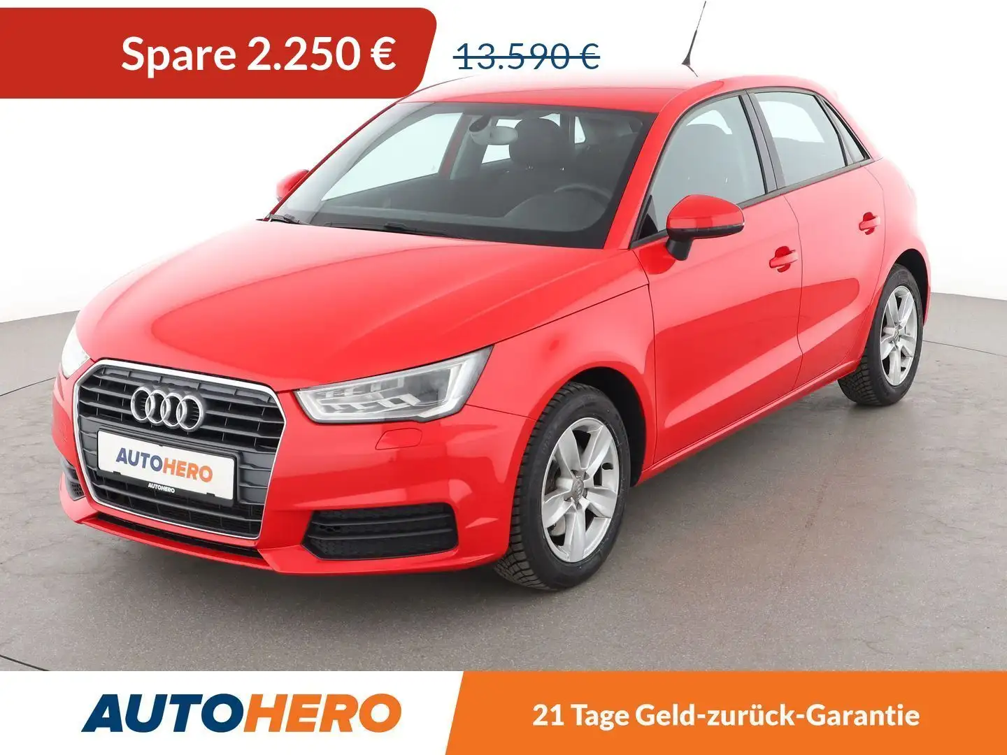 Audi A1 1.4 TFSI *XENON*PDC*SHZ*KLIMA*ALU*GARANTIE* Rot - 1