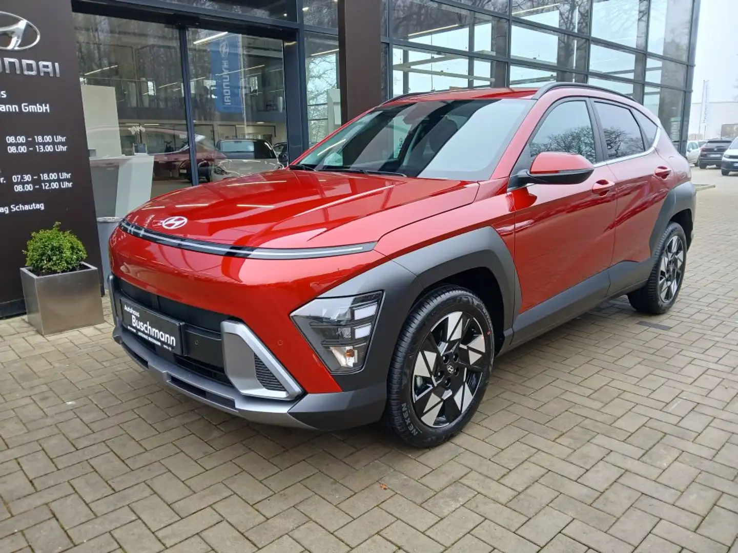 Hyundai KONA 1.6 GDI DCT Hybrid Trend +el.Heckklappe+ Rouge - 1
