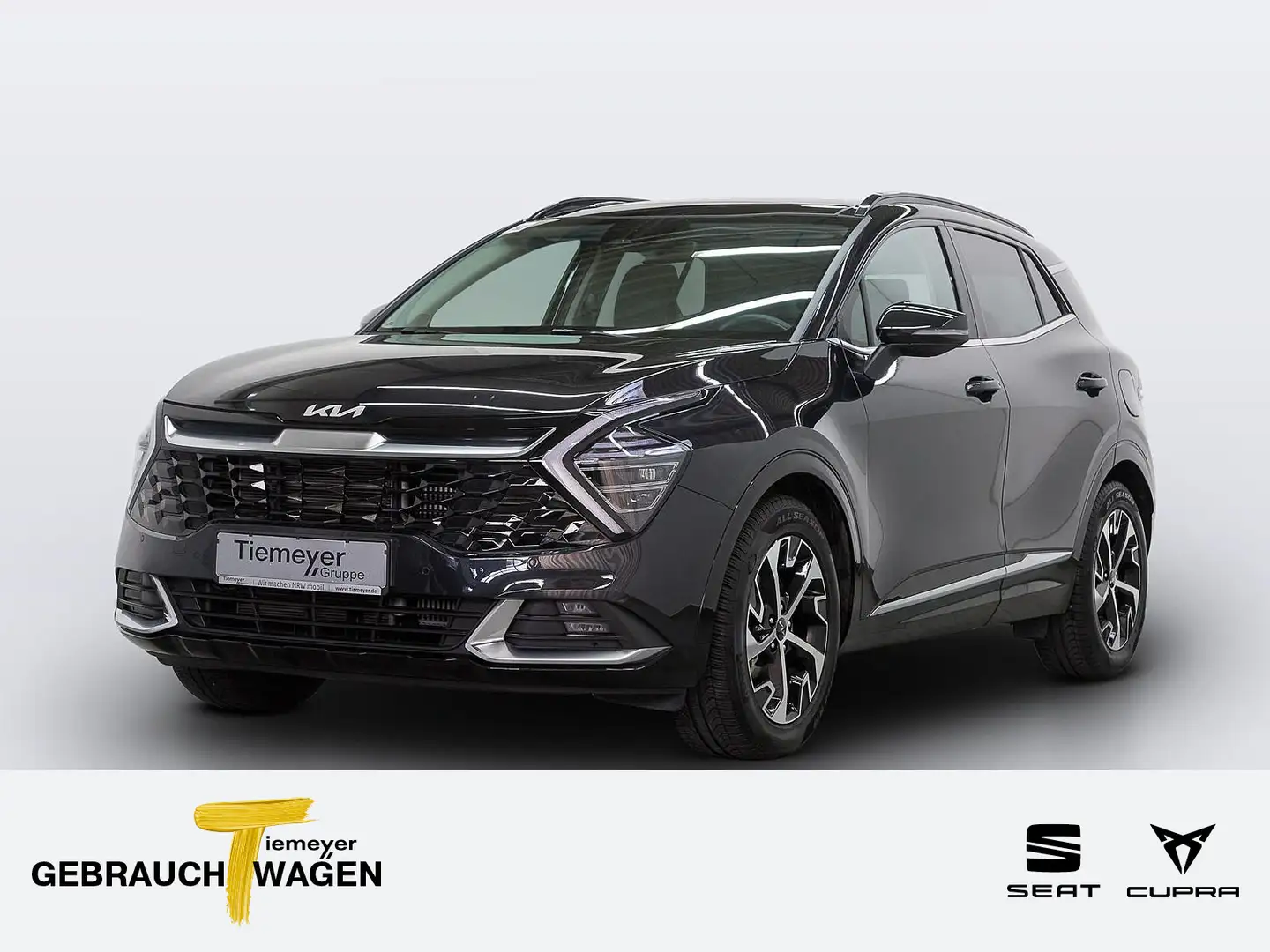 Kia Sportage 1.6 T-GDI SPIRIT LEDER PANO Negro - 1
