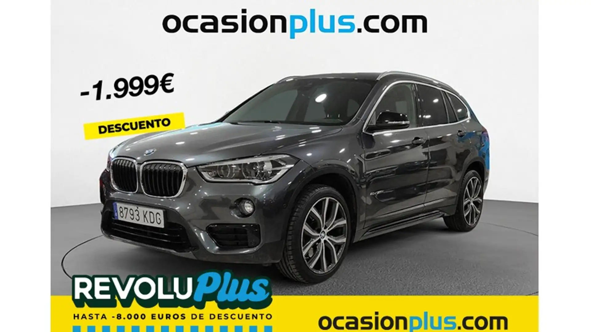 BMW X1 sDrive 20dA Gris - 1