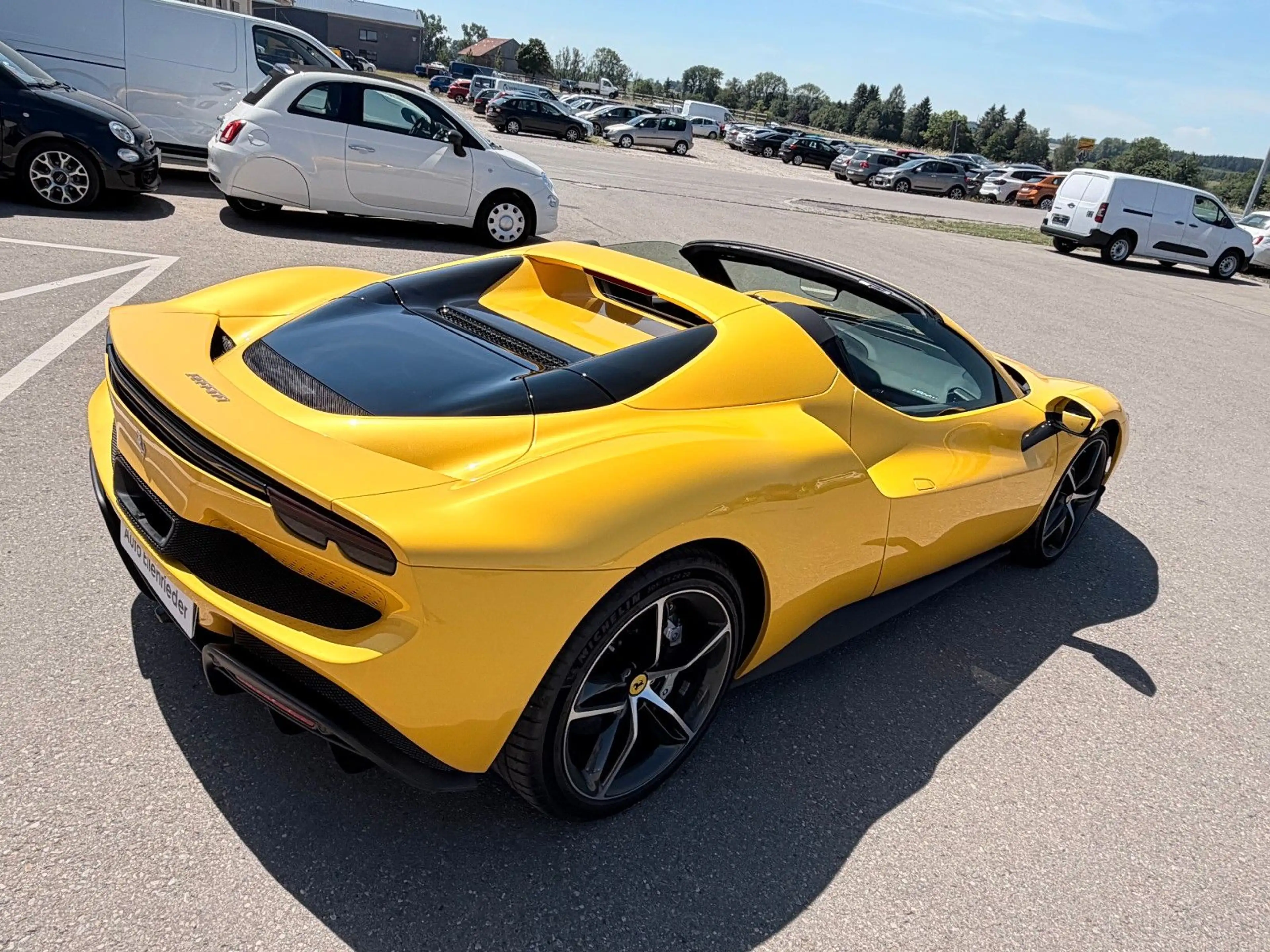 Ferrari 296 GTS in GIALLO TRIPLO STRATO — photo 12