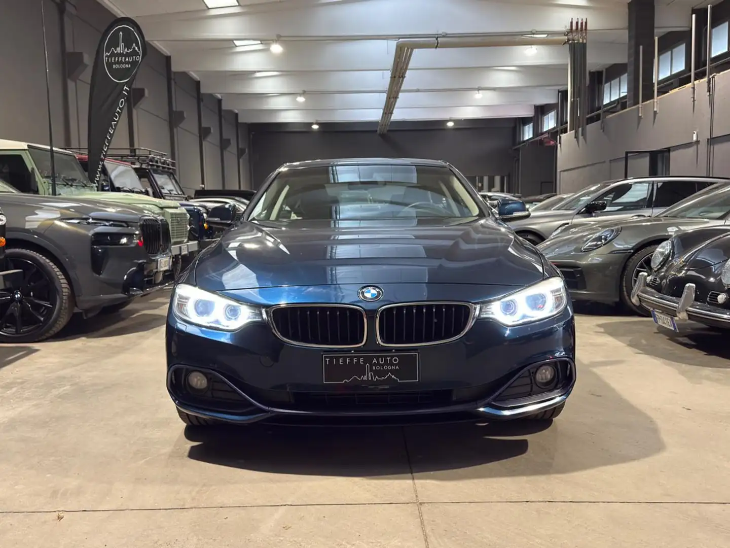 BMW 420 d Coupé Sport Blau - 2