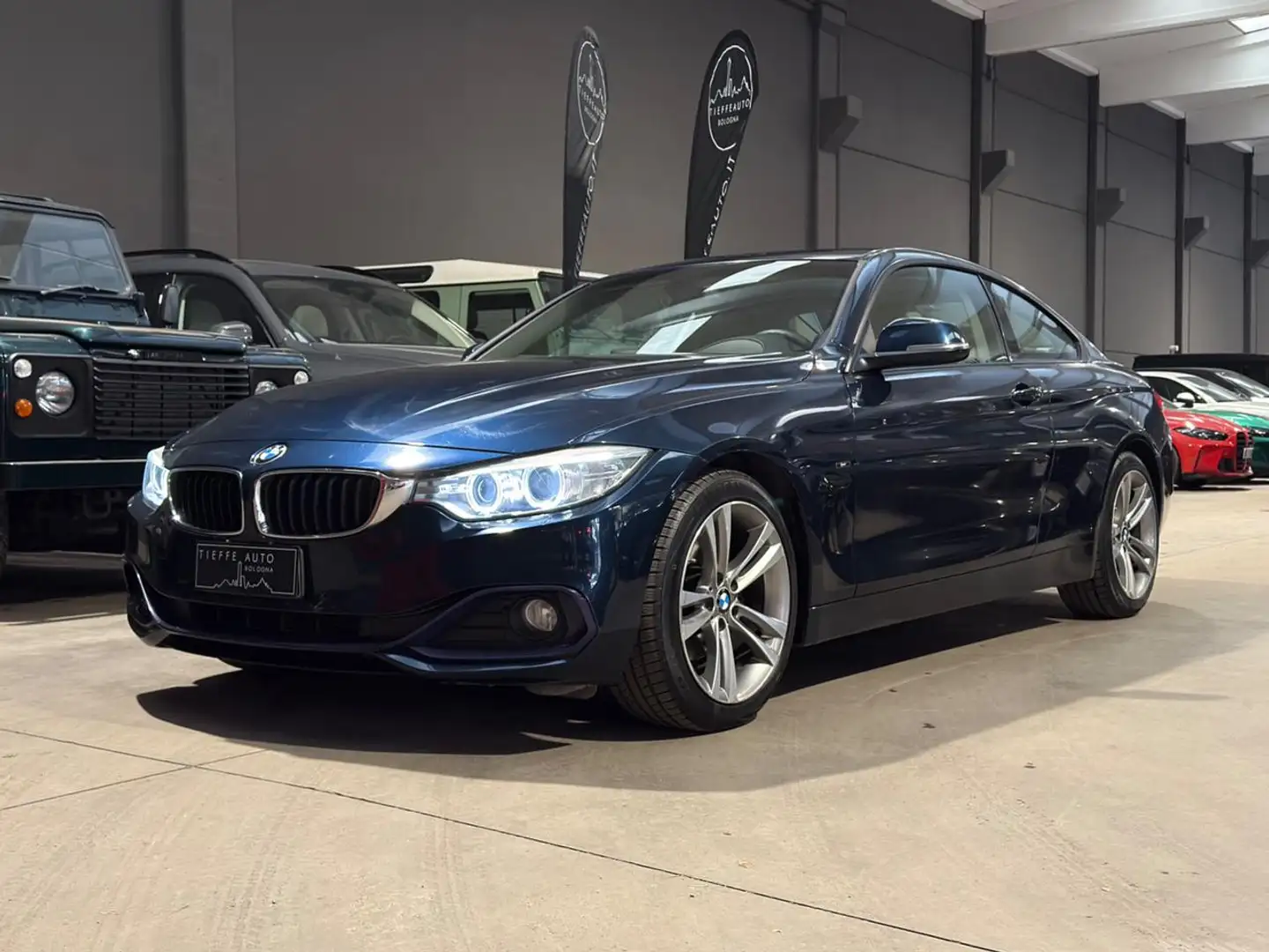 BMW 420 d Coupé Sport Blau - 1