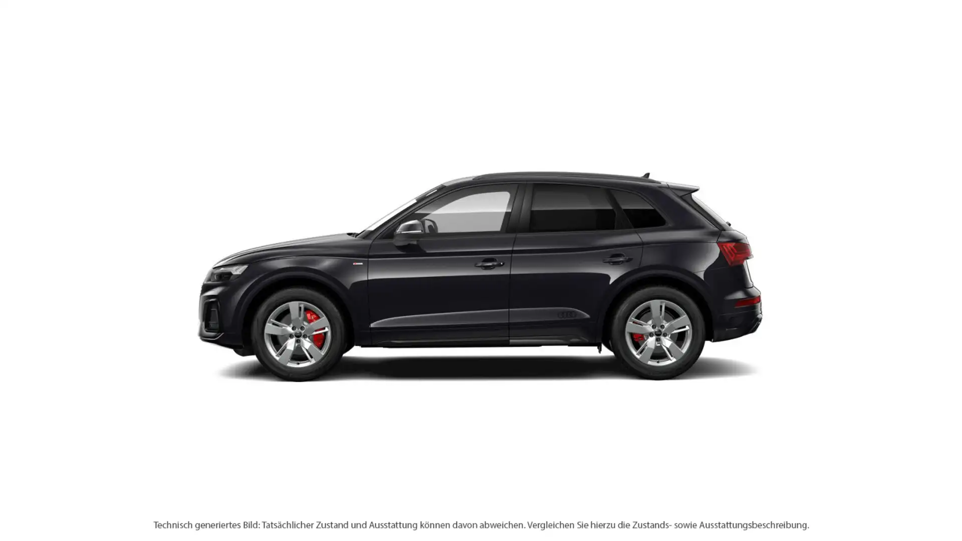 Audi Q5 40 TDI Edition One quat./S tro. Matrix-LED/Pa Schwarz - 2