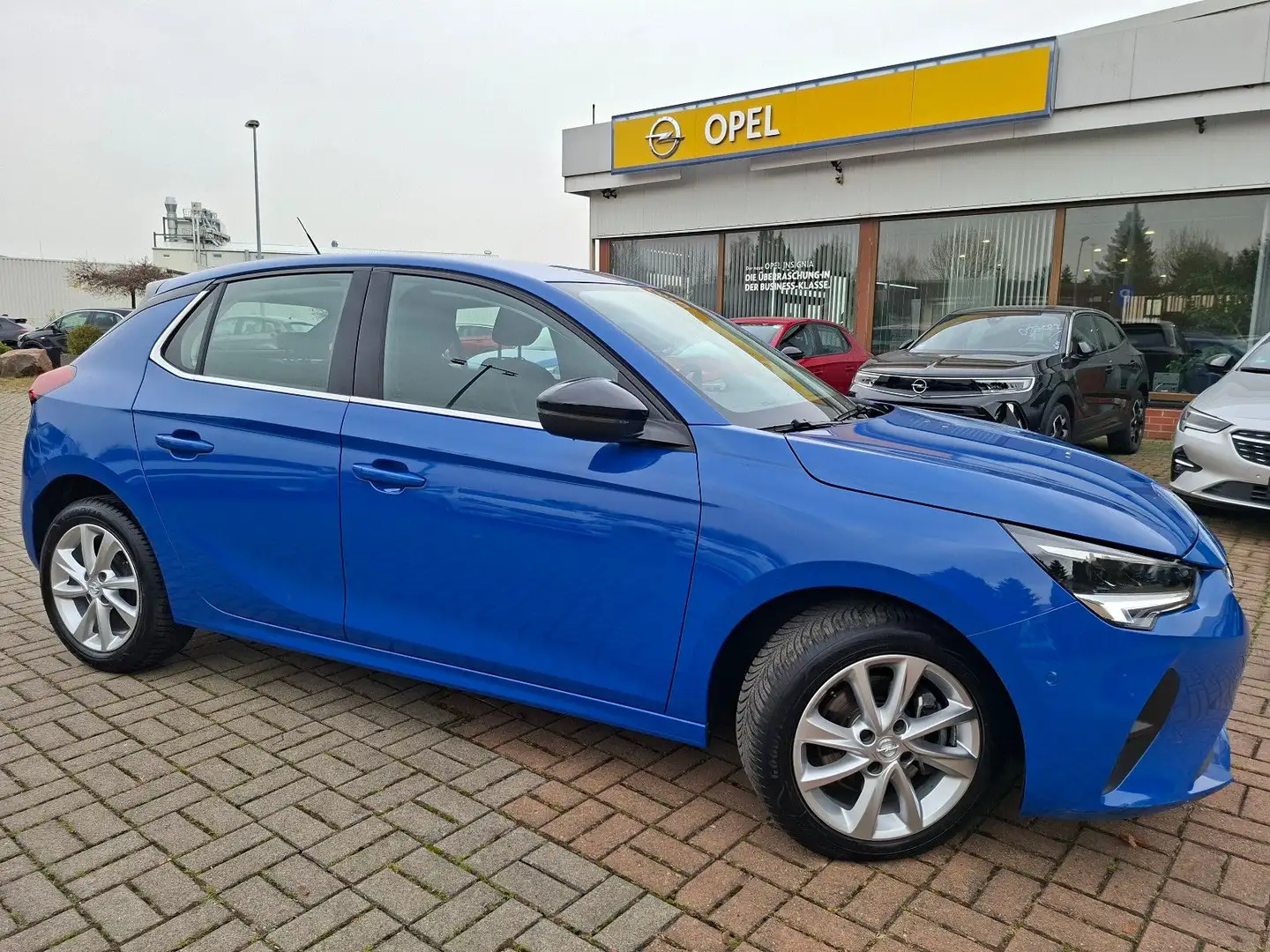 Opel Corsa F Elegance+LED+KLIMA+SHZ+PDC+ Blau - 1