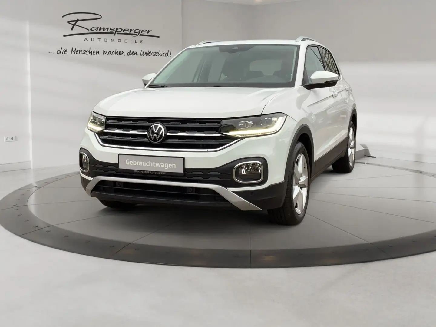 Volkswagen T-Cross 1.0 TSI DSG Style LED APP SHZ PDC Blanc - 2
