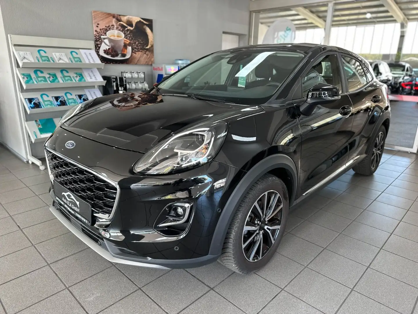 Ford Puma 1.0 EcoBoost Titanium 1.Hand|Kamera|Navi Schwarz - 1