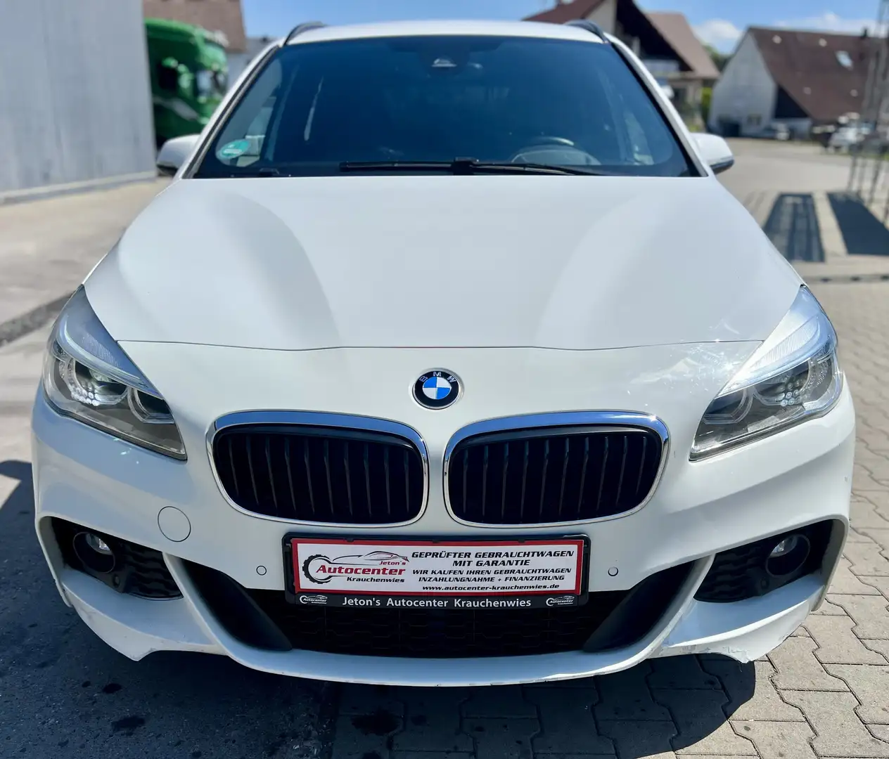 BMW 218 218 i M Sport, TÜV 01-2027, AHK, 8fach Blanc - 2