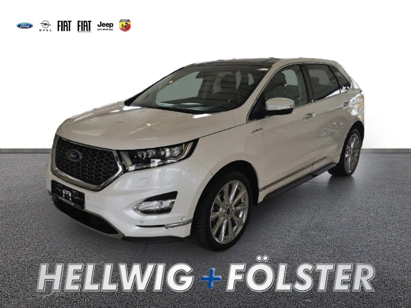 Ford Edge VIGNALE NAVI / LED / ACC / PANORAMADACH / KAMERA Weiß - 1