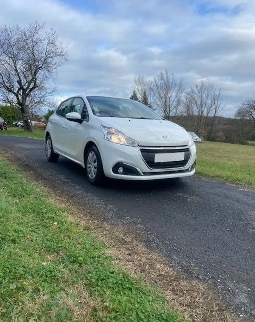 Peugeot 208 affaire premium packk bhdi 100cv Blanc - 2