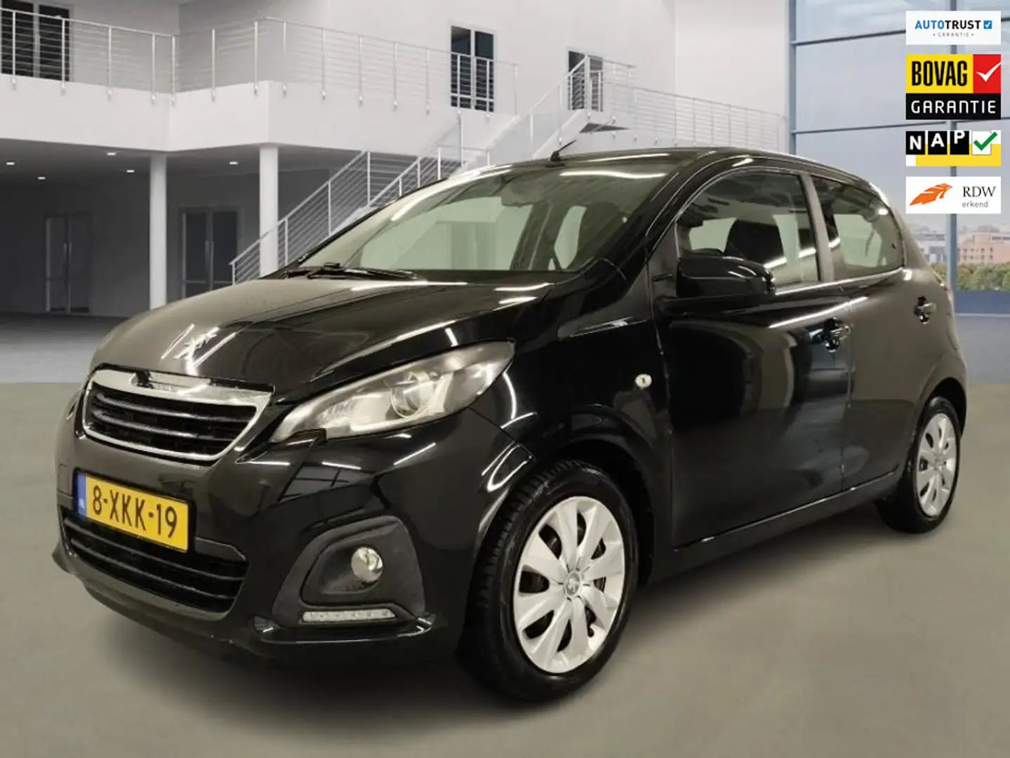 Peugeot 108 1.0 e-VTi TOP Open Dak 1e Eig. 54.700 km +NAP NL Noir - 1
