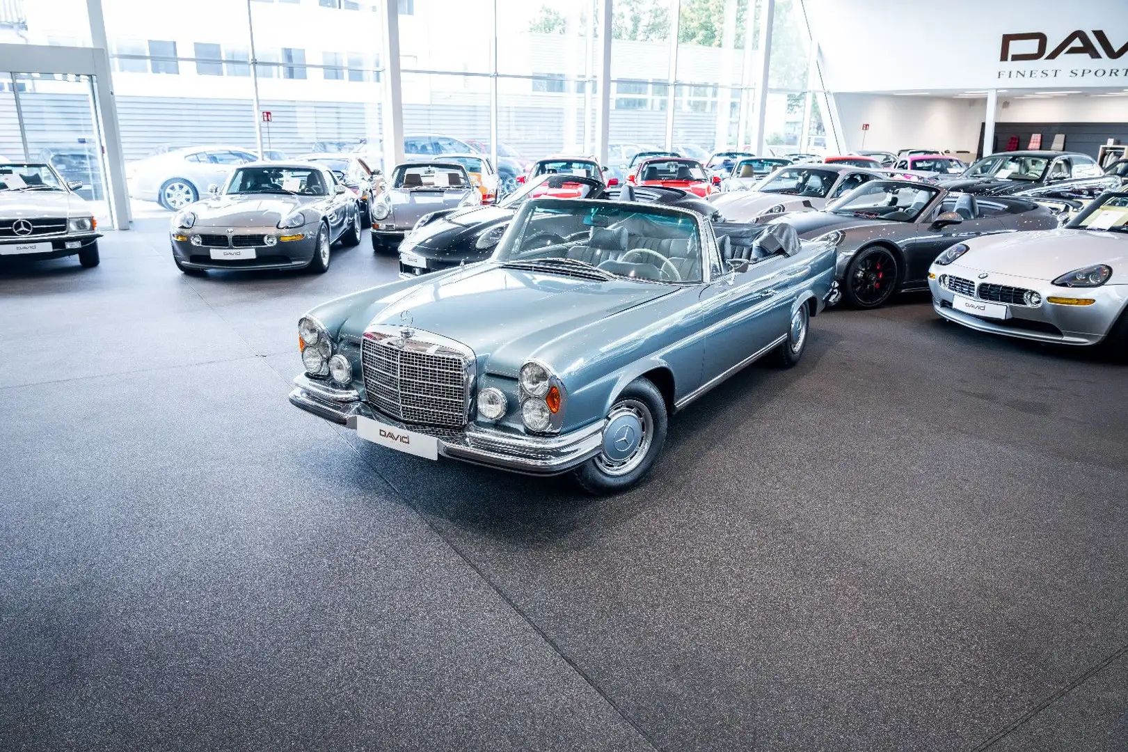 Mercedes-Benz 280 SE 3.5 Cabriolet*Schweiz*Klima*Historie* Blau - 2