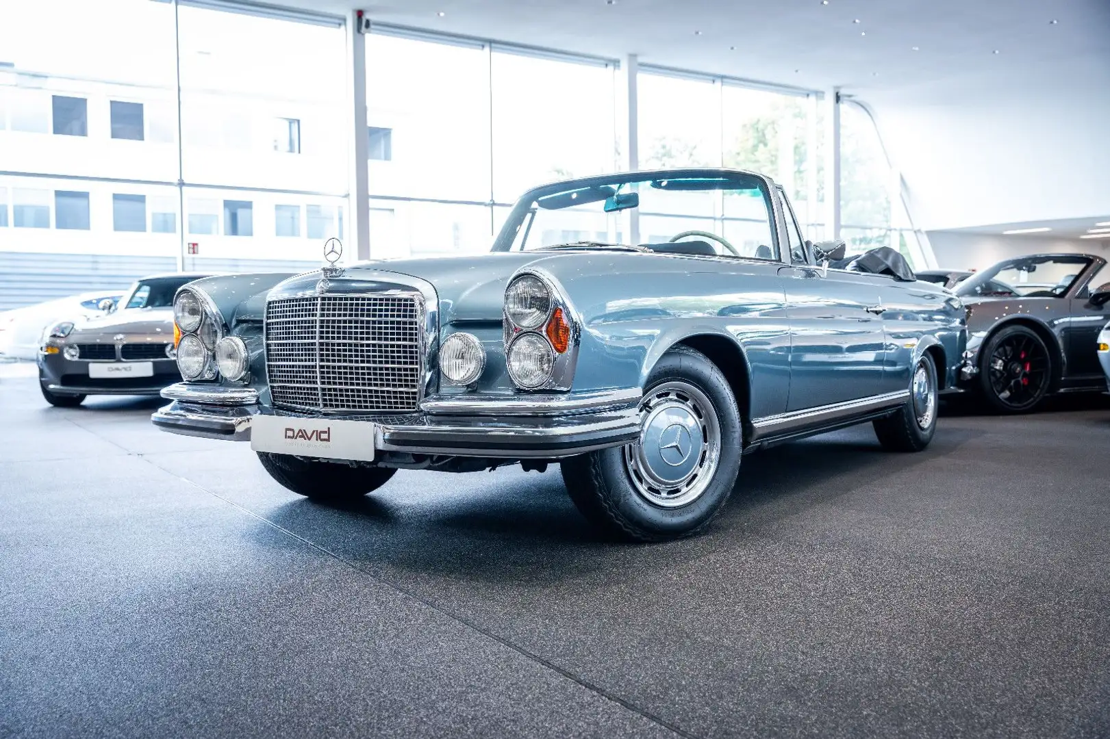 Mercedes-Benz 280 SE 3.5 Cabriolet*Schweiz*Klima*Historie* Blau - 1