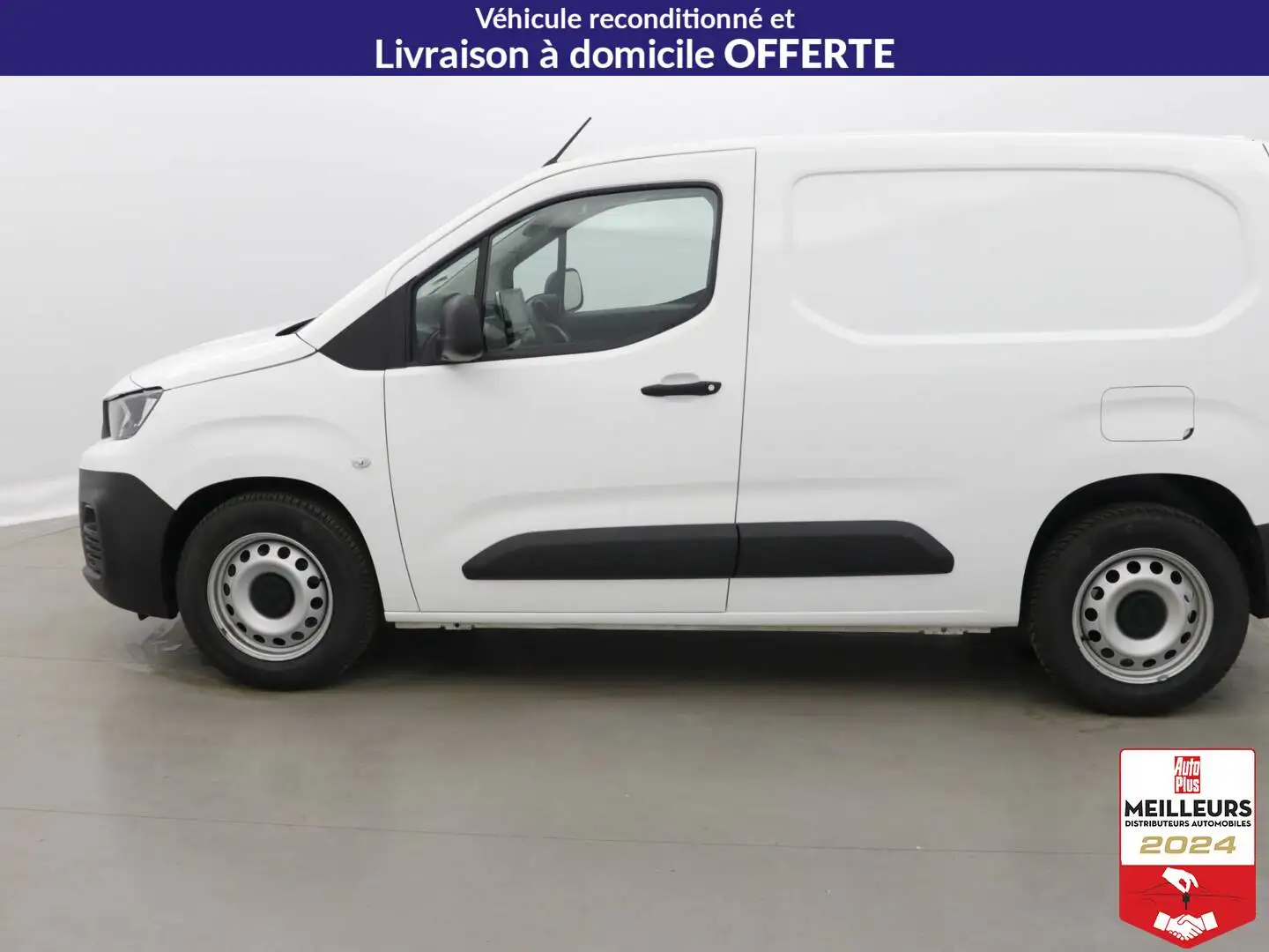 Peugeot Partner Partner FGN Standard 650KG BlueHDI 100 Premium +GP Blanc - 1