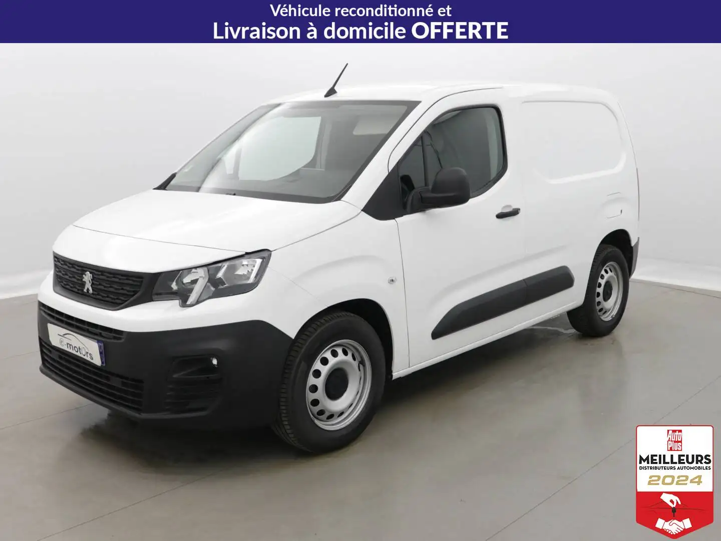 Peugeot Partner Partner FGN Standard 650KG BlueHDI 100 Premium +GP Blanc - 2