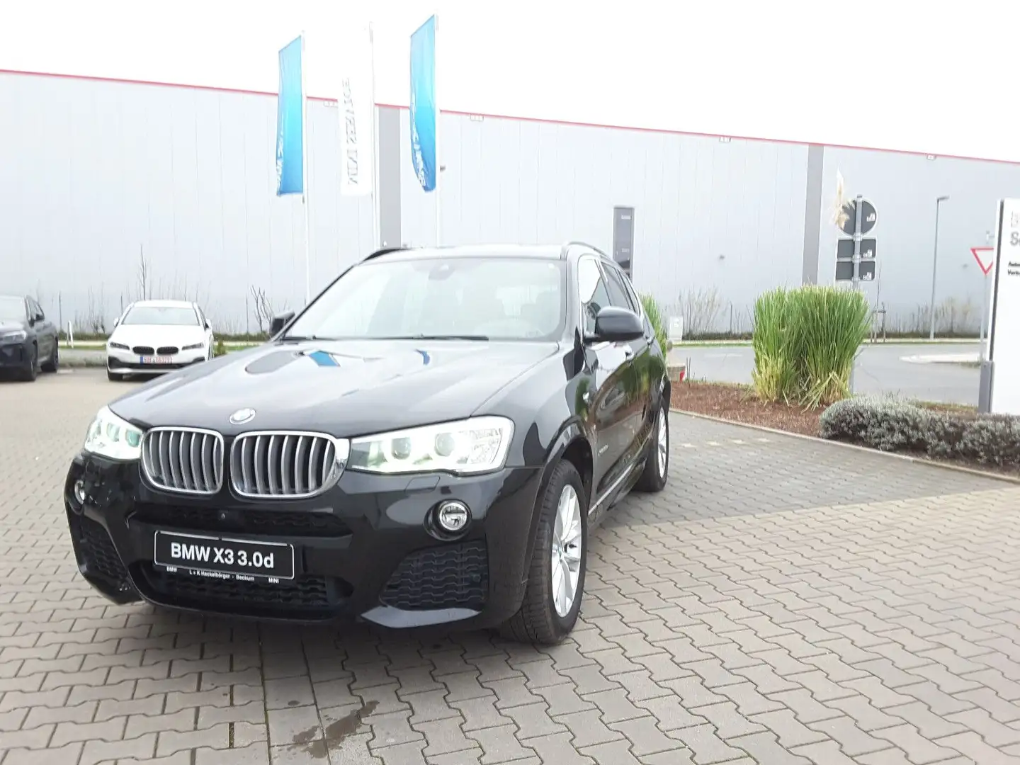 BMW X3 30d,xDrive,Navi,Leder,HUD,M-Sport,Alu,PGD,RFK Noir - 1