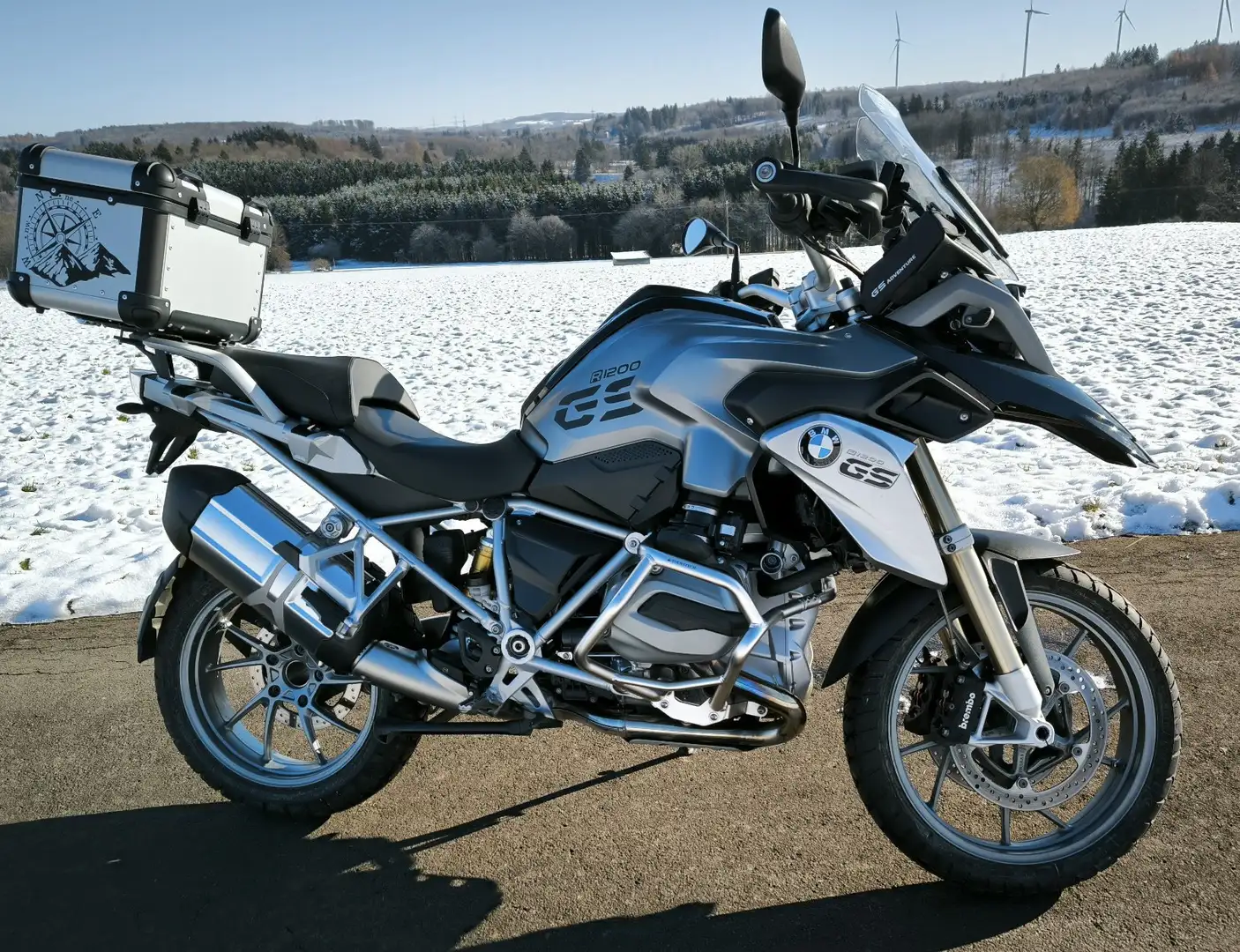 BMW R 1200 GS LC Vollausstattung Fekete - 1