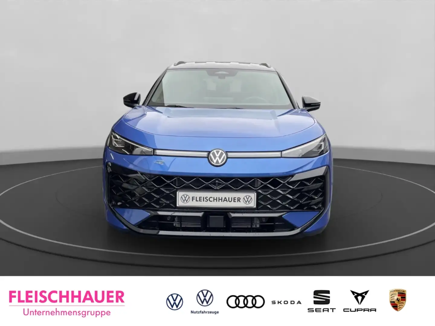Volkswagen T-Roc 1,5 eTSI R-Line LED Navi Tel.-Vorb. PDCv+h ACC HUD Blau - 2