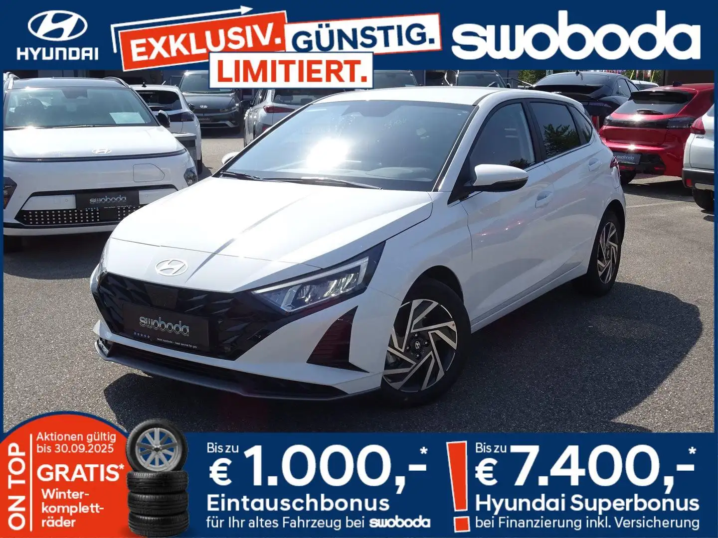 Hyundai i20 (BC3) GO Plus 1.0 T-GDI DCT b5bu3-O5 Blanc - 1
