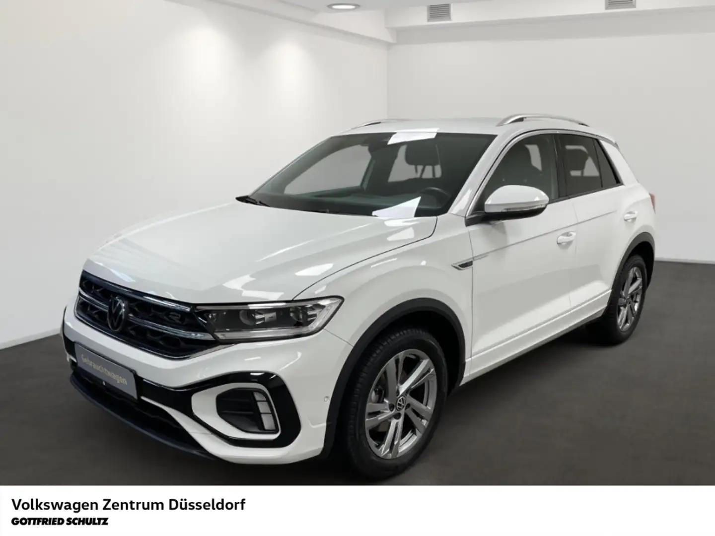 Volkswagen T-Roc R-Line 1.5 TSI DSG Rückfahrkamera Einparkhilfe Weiß - 1