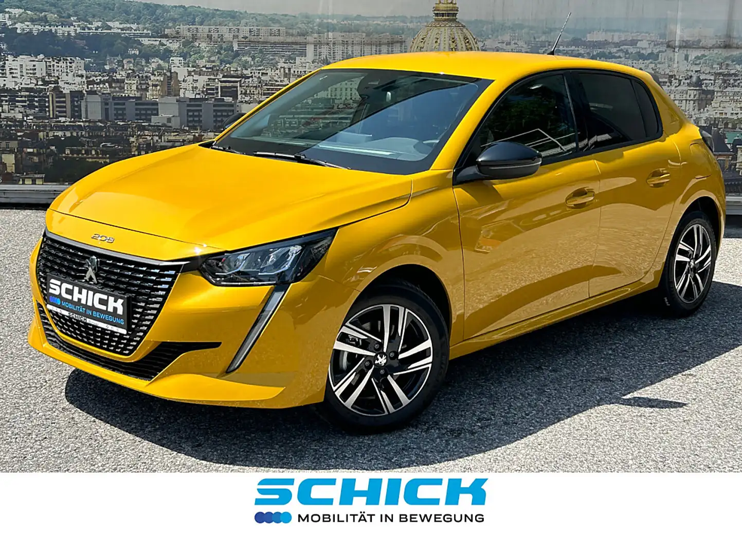 Peugeot 208 Allure PT100 Gelb - 1