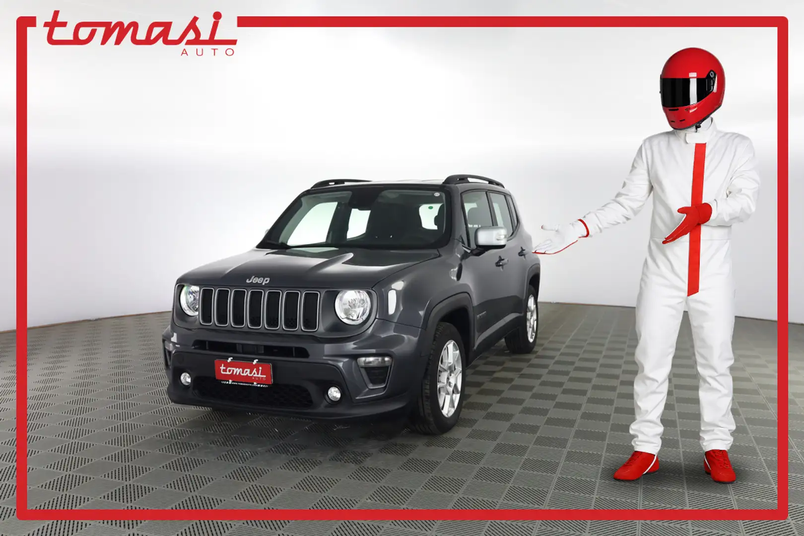 Jeep Renegade Renegade 1.5 Turbo T4 MHEV Limited Grigio - 1