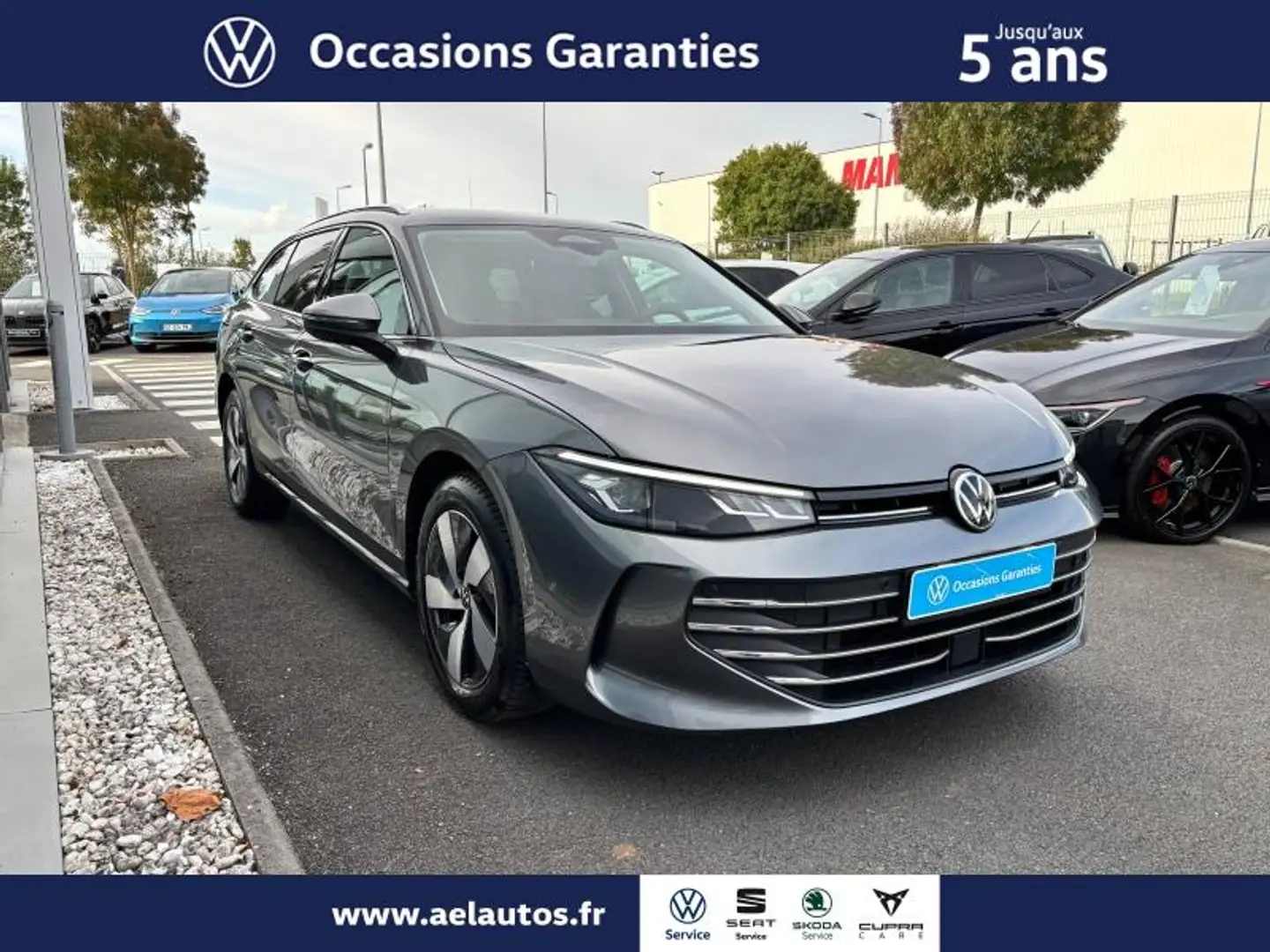 Volkswagen Passat 2.0 TDI EVO 150ch Life Plus DSG7 Gris - 2