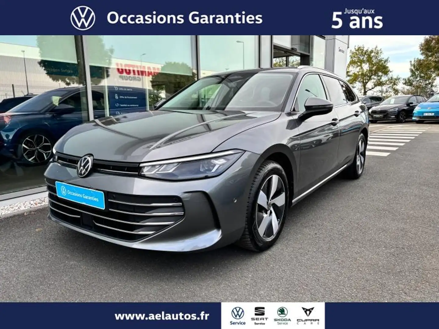 Volkswagen Passat 2.0 TDI EVO 150ch Life Plus DSG7 Gris - 1