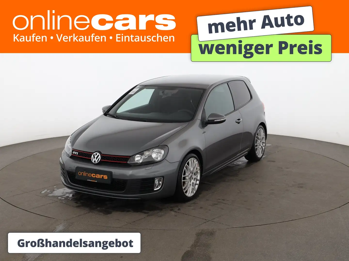 Volkswagen Golf VI 2.0 TSI GTI SITZHZG SPORTSITZE KLIMA PDC Grau - 1