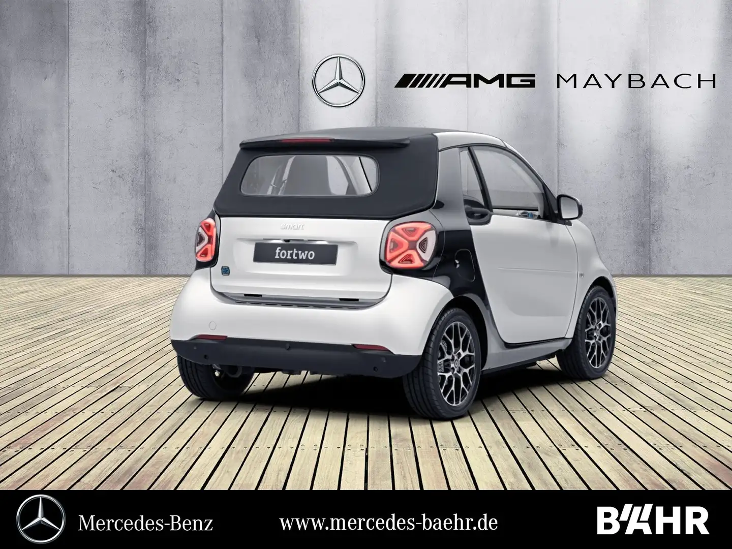 smart forTwo smart EQ fortwo cabrio Pulse/Klima/LED/Sitzhzg. BC Weiß - 2