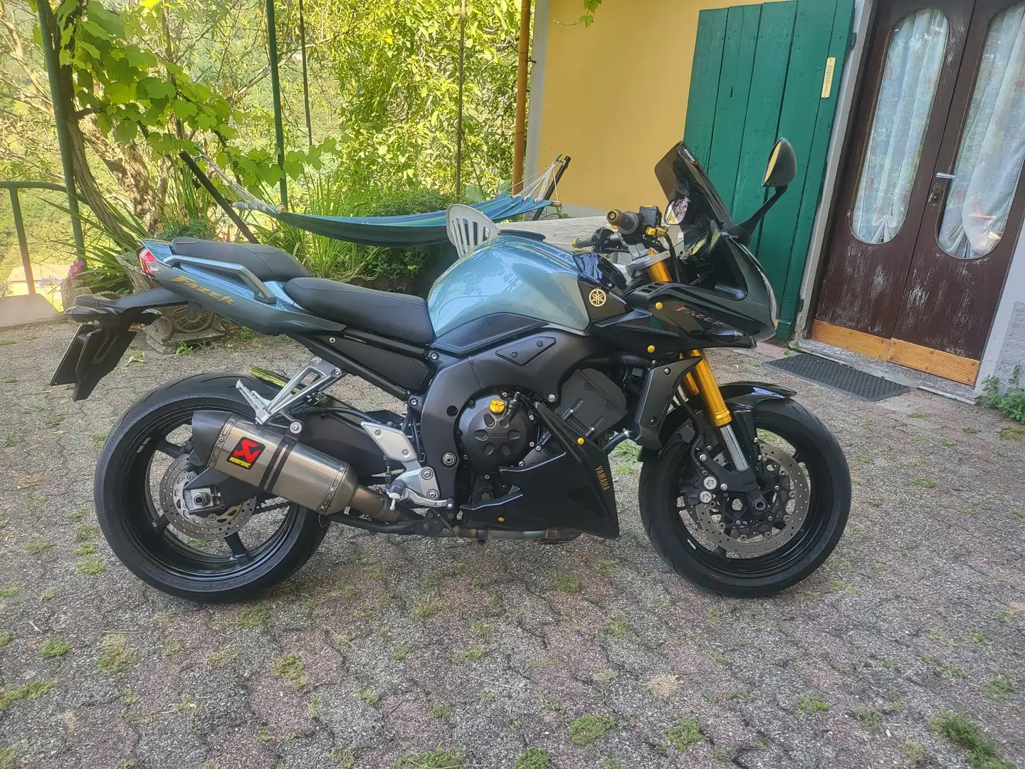 Yamaha FZ 1 fazer Verde - 1