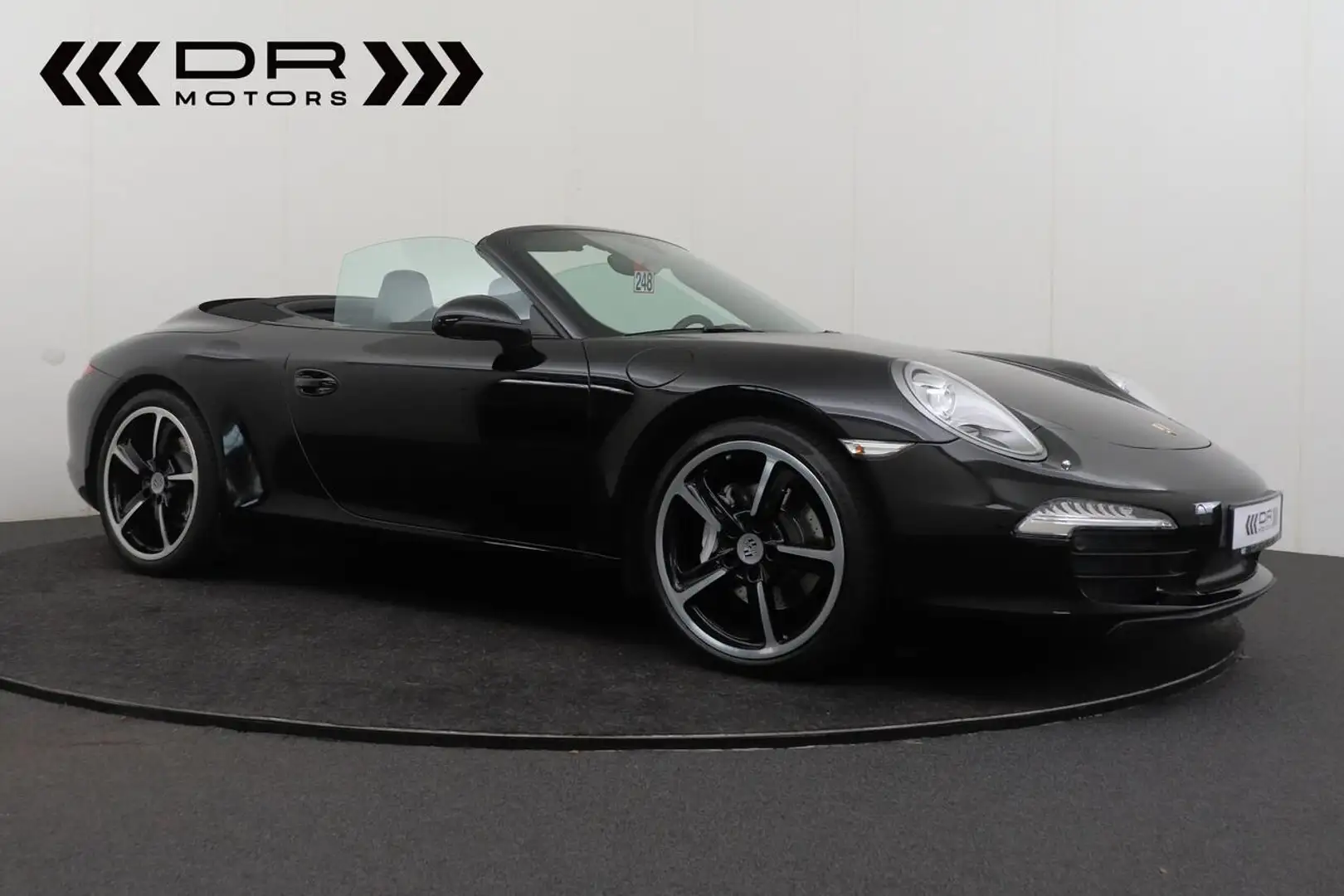 Porsche 911 Cabrio - LEDER - NAVI - TOPSTAAT!! Noir - 2