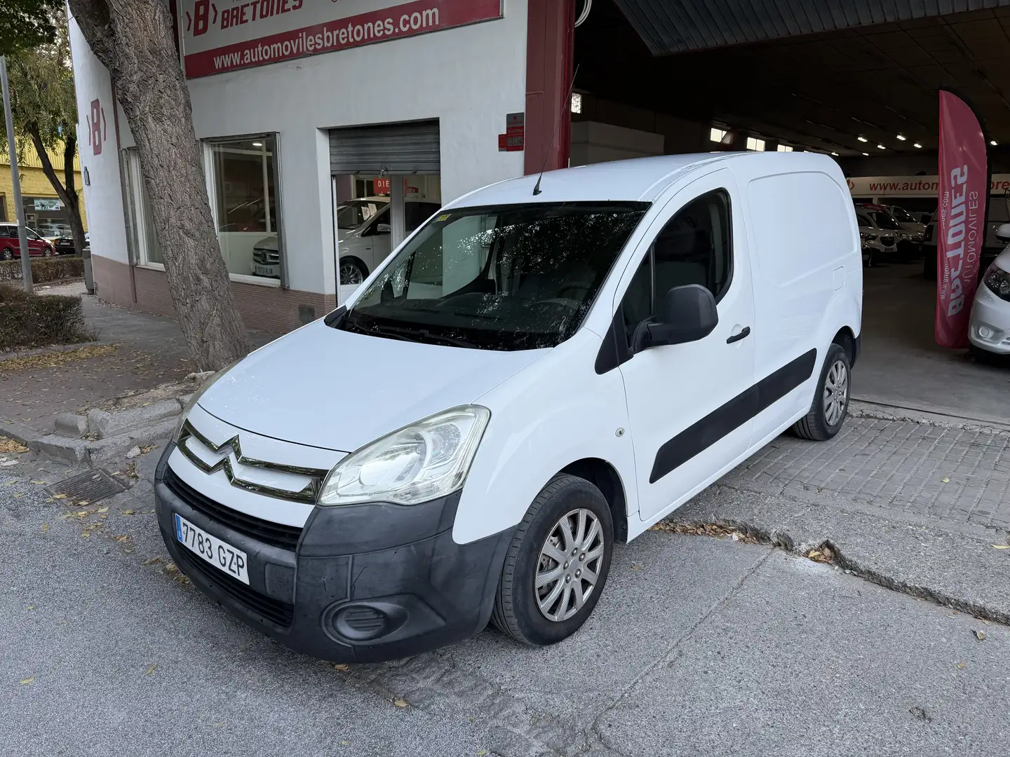Citroen Berlingo Furgón 1.6HDI 90 SX 600 Blanco - 1
