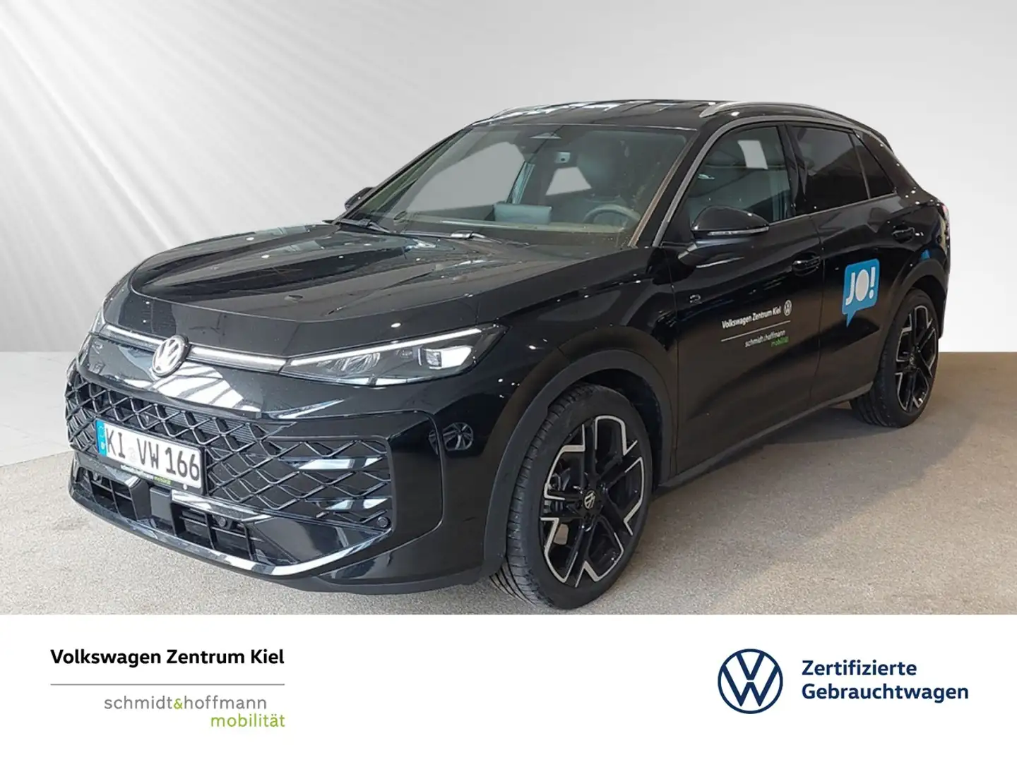 Volkswagen T-Roc R-Line 1.5 eTSI NAVI+AHK+SITZHZ+ACC+PDC Klima Schwarz - 1
