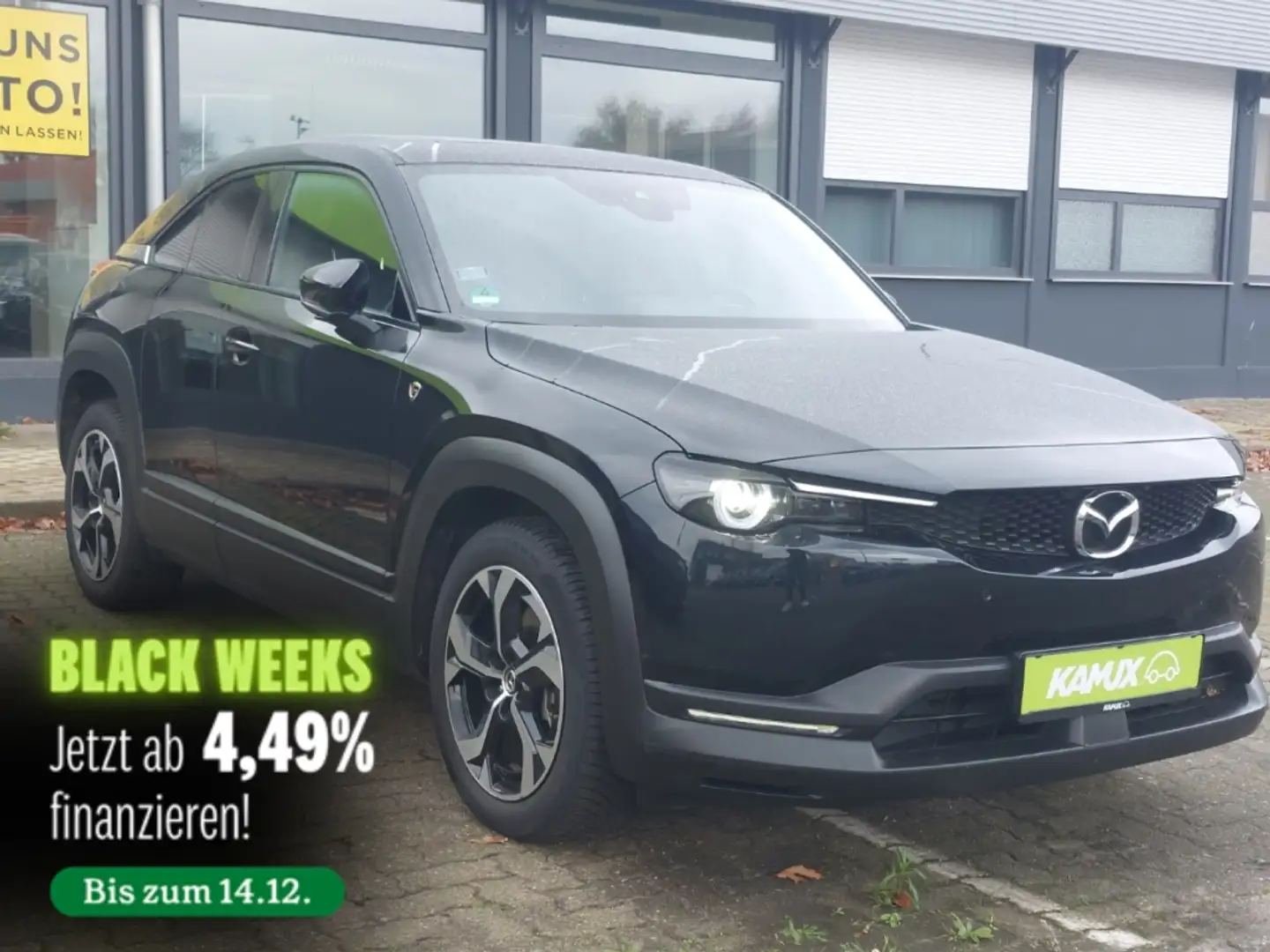 Mazda MX-30 0.8e-SKYACTIV Aut.Makoto R-EV+LED+PANO+PDC Noir - 1