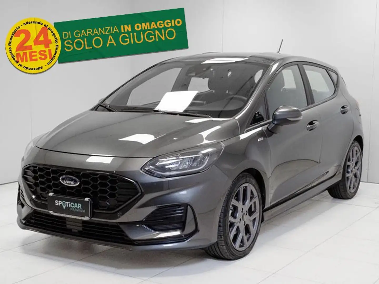 Ford Fiesta VII 5p 1.0 ecoboost h ST-Line 125cv Bianco - 1