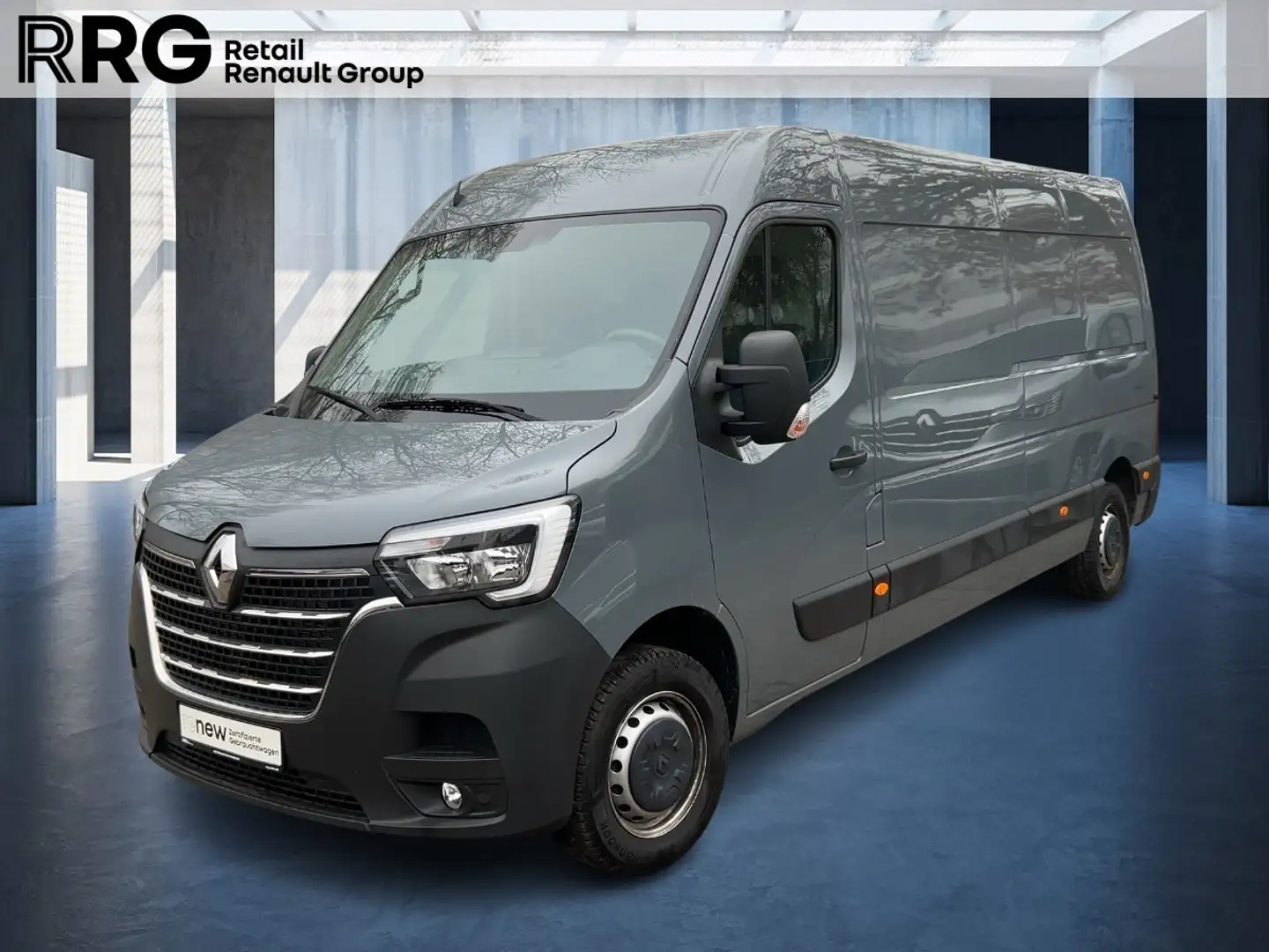 Renault Master dCi 135 L3H2 Klima Bodenplatte Gris - 1