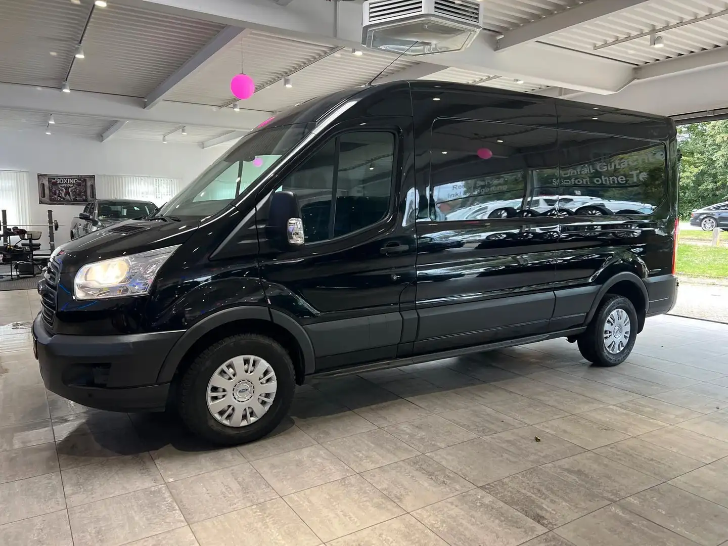 Ford Transit 2,0 TDCI L3-H2*Hoch+Lang*Garantie*1.Hand Schwarz - 1