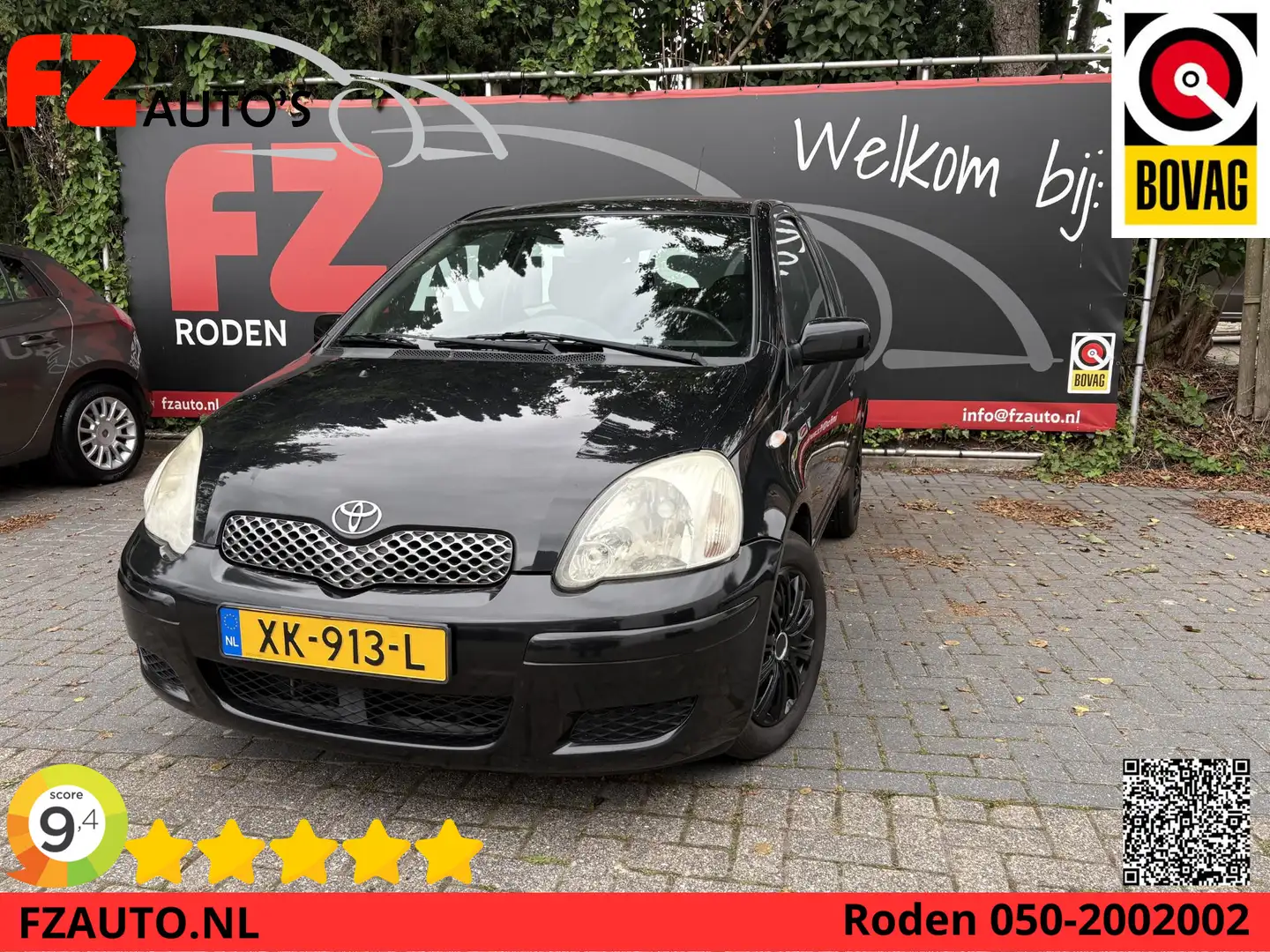 Toyota Yaris 1.3 VVT-i Terra - Airconditioning - Radio - Elektr Nero - 1
