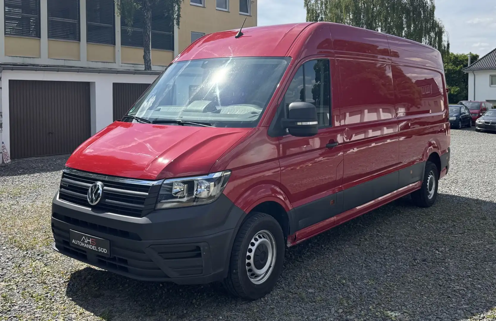 Volkswagen Crafter Kasten 35 lang Hochdach 4MOTION Rot - 1