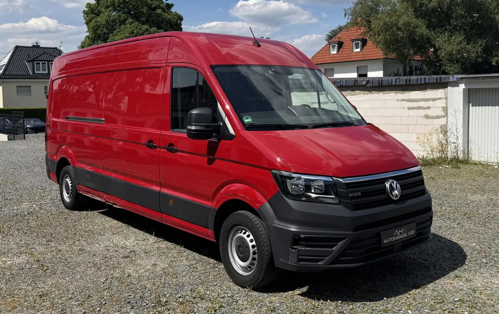 Volkswagen Crafter Kasten 35 lang Hochdach 4MOTION Rot - 2